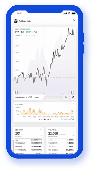 Mobile-Portfolio-Tracker mit Echtzeit-Kryptostatistiken